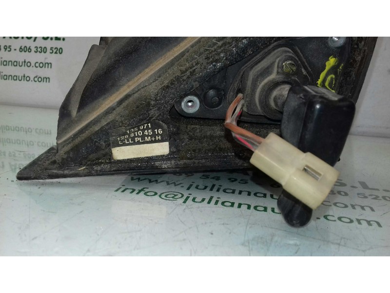 Recambio de retrovisor izquierdo para mercedes-benz clase s (w126) berlina+coupe referencia OEM IAM 1268104516  MANUAL - TERMICO