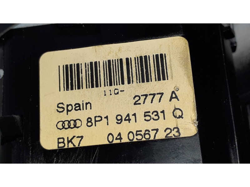 Recambio de mando luces para audi a3 (8p) 1.9 tdi e limited edition referencia OEM IAM 8P1941531Q 8P0919094 