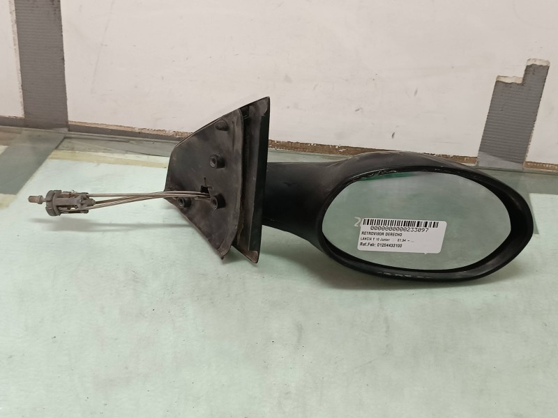 Recambio de retrovisor derecho para lancia y10 junior referencia OEM IAM 01204433100  MANUAL