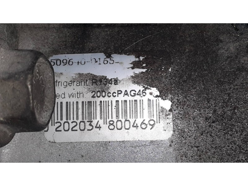 Recambio de compresor aire acondicionado para volvo serie 740 berlina/familiar gl exklusiv berlina referencia OEM IAM 5096400165