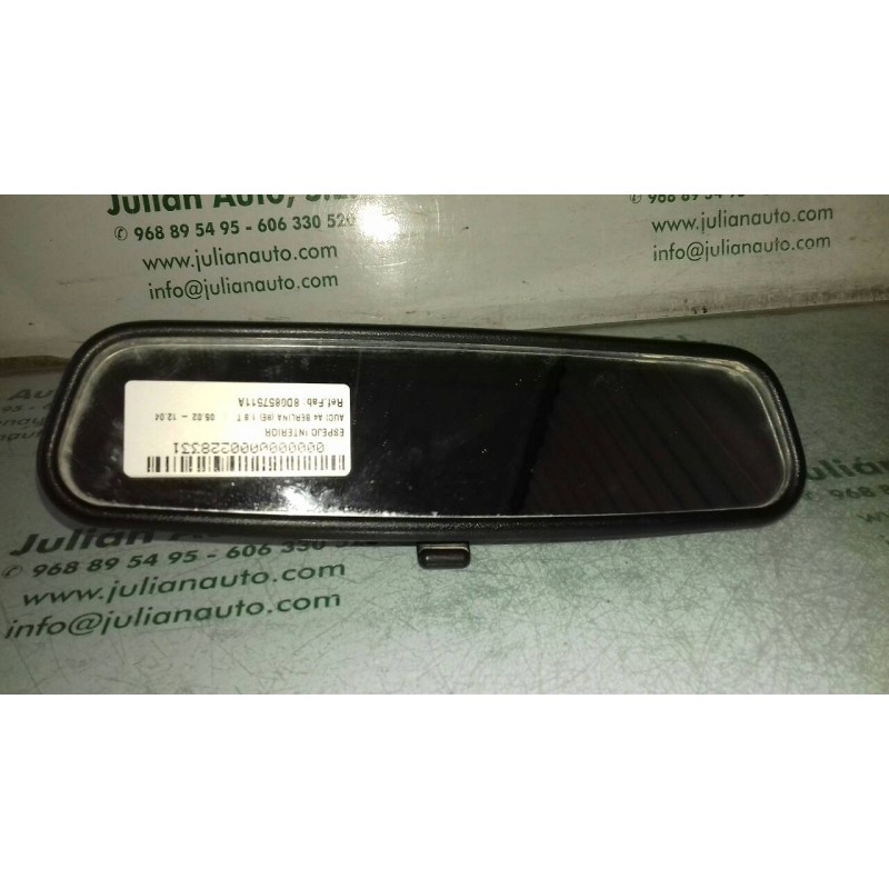 Recambio de espejo para audi a4 berlina (8e) 1.8 t referencia OEM IAM 8D0857511A  