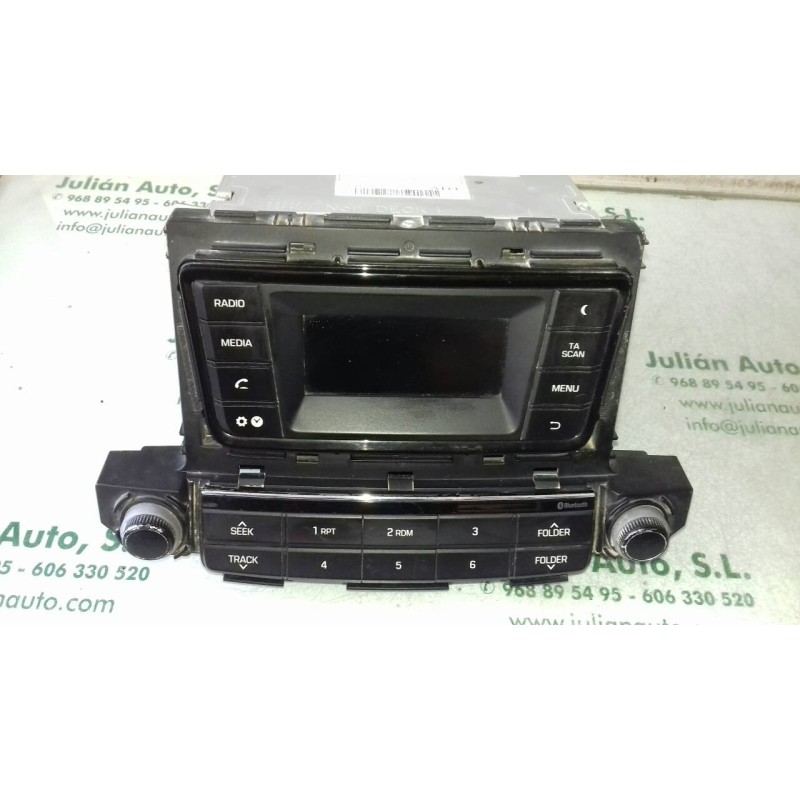 Recambio de sistema audio / radio cd para hyundai tucson essence bluedrive 2wd referencia OEM IAM 96170D70104X ACB10D7EE 