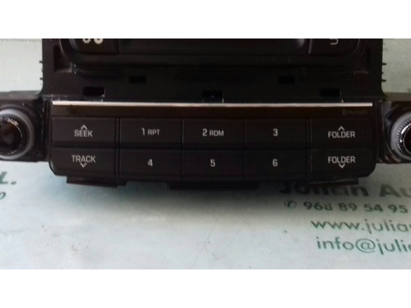 Recambio de sistema audio / radio cd para hyundai tucson essence bluedrive 2wd referencia OEM IAM 96170D70104X ACB10D7EE 