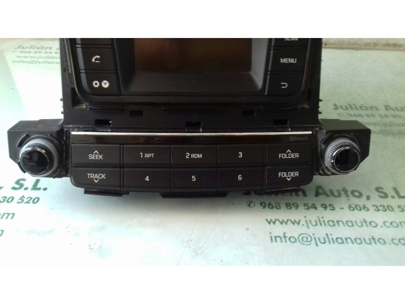 Recambio de sistema audio / radio cd para hyundai tucson essence bluedrive 2wd referencia OEM IAM 96170D70104X ACB10D7EE 