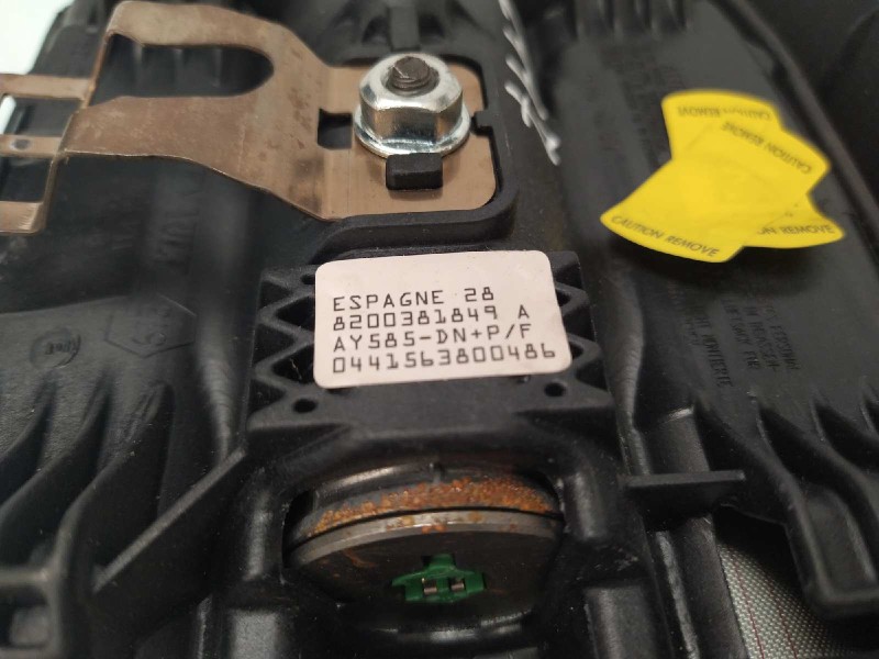 Recambio de airbag delantero izquierdo para renault megane ii berlina 3p extreme referencia OEM IAM 8200381849A  2 CLEMAS