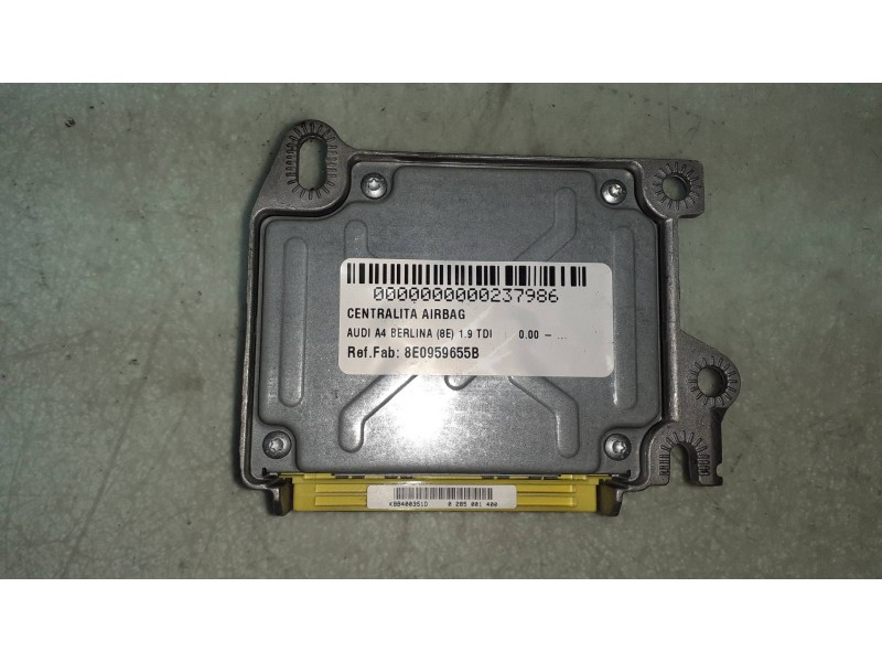 Recambio de centralita airbag para audi a4 berlina (8e) 1.9 tdi referencia OEM IAM 8E0959655B 0285001400 