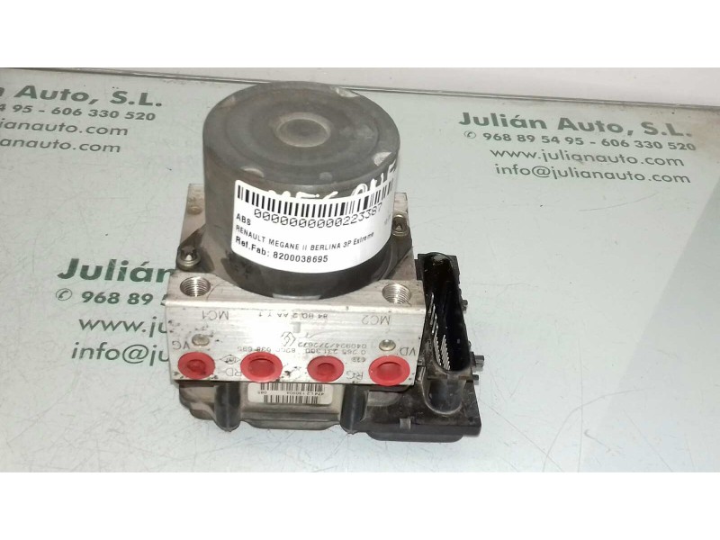 Recambio de abs para renault megane ii berlina 3p extreme referencia OEM IAM 8200038695 0265231300 0265800300