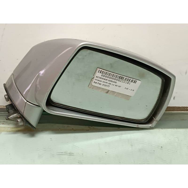Recambio de retrovisor derecho para hyundai coupe (gk) 2.0 16v cat referencia OEM IAM 012177 012178 ELECTRICO