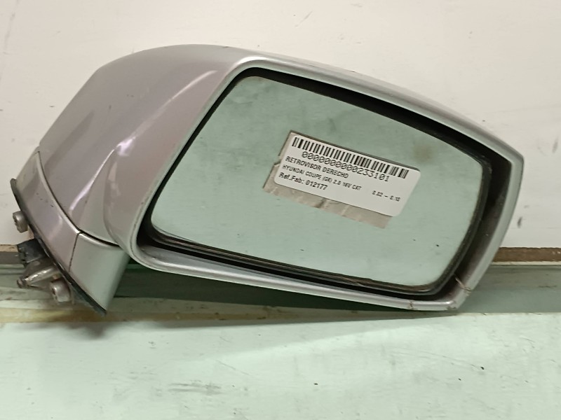 Recambio de retrovisor derecho para hyundai coupe (gk) 2.0 16v cat referencia OEM IAM 012177 012178 ELECTRICO