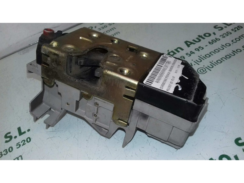 Recambio de cerradura puerta trasera izquierda para peugeot 307 (s1) xt referencia OEM IAM  GRIS 3+1 PINES