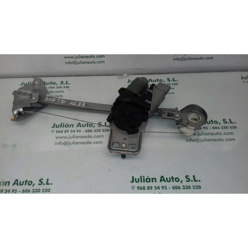 Recambio de elevalunas trasero derecho para peugeot 307 (s1) xt referencia OEM IAM 115280 400584R ELECTRICO