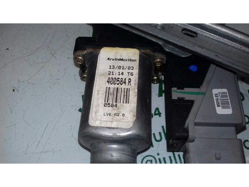 Recambio de elevalunas trasero derecho para peugeot 307 (s1) xt referencia OEM IAM 115280 400584R ELECTRICO