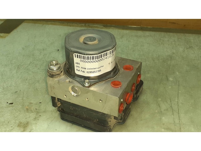 Recambio de abs para opel adam unlimited ecoflex referencia OEM IAM 0265257706 269871 39084528
