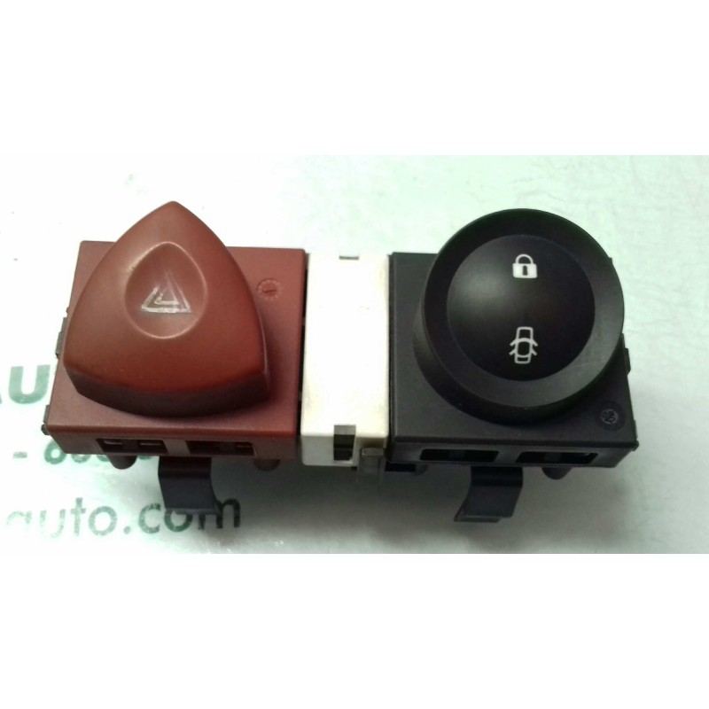 Recambio de warning para renault megane ii berlina 5p confort authentique referencia OEM IAM 88040001 88040002 NEGRO