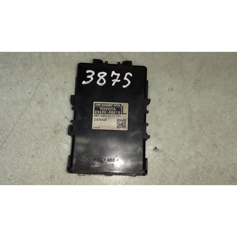 Recambio de modulo electronico para toyota yaris live referencia OEM IAM 896900D010  DENSO