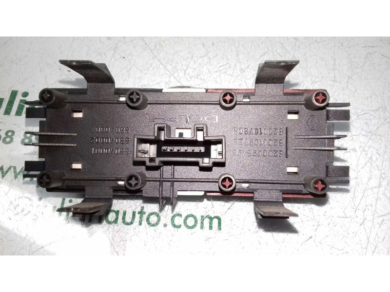 Recambio de warning para renault megane ii berlina 5p confort authentique referencia OEM IAM 88040001 88040002 NEGRO