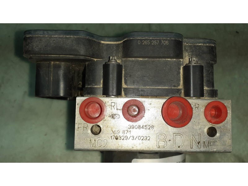Recambio de abs para opel adam unlimited ecoflex referencia OEM IAM 0265257706 269871 39084528