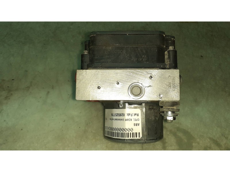 Recambio de abs para opel adam unlimited ecoflex referencia OEM IAM 0265257706 269871 39084528