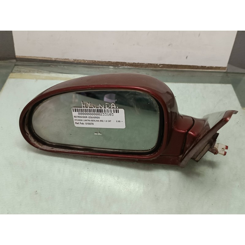 Recambio de retrovisor izquierdo para hyundai lantra berlina (rd) 1.6 cat referencia OEM IAM 010079  ELECTRICO