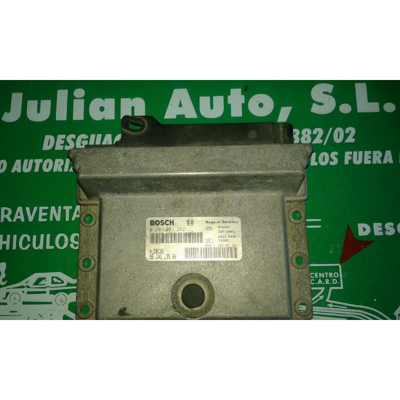 Recambio de centralita motor uce para peugeot 406 berlina (s1/s2) srsd referencia OEM IAM 0281001262 9624519580 XUDBC02