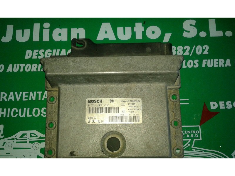 Recambio de centralita motor uce para peugeot 406 berlina (s1/s2) srsd referencia OEM IAM 0281001262 9624519580 XUDBC02 Recambio de centralita motor uce para peugeot 406 berlina (s1/s2) srsd referencia OEM IAM 0281001262 9624519580 XUDBC02