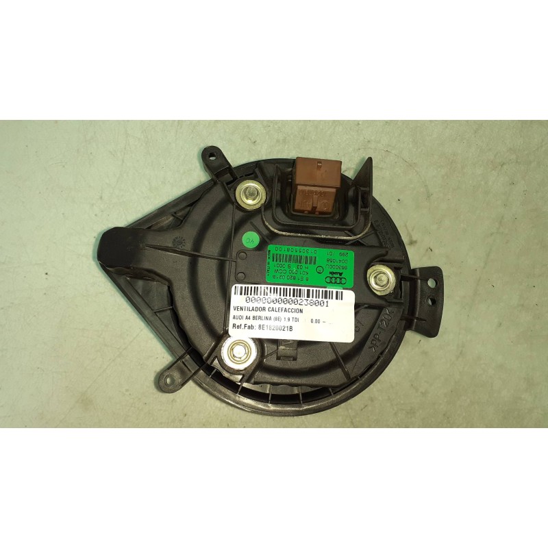 Recambio de ventilador calefaccion para audi a4 berlina (8e) 1.9 tdi referencia OEM IAM 8E1820021B 663000U VALEO