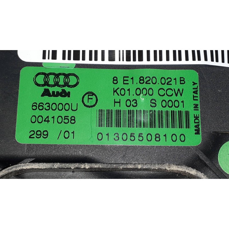 Recambio de ventilador calefaccion para audi a4 berlina (8e) 1.9 tdi referencia OEM IAM 8E1820021B 663000U VALEO