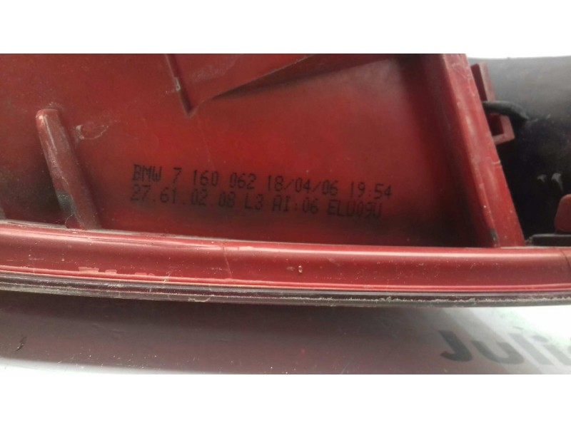 Recambio de piloto trasero derecho para bmw serie 3 touring (e91) 320d referencia OEM IAM 7160062  EXT-ALETA