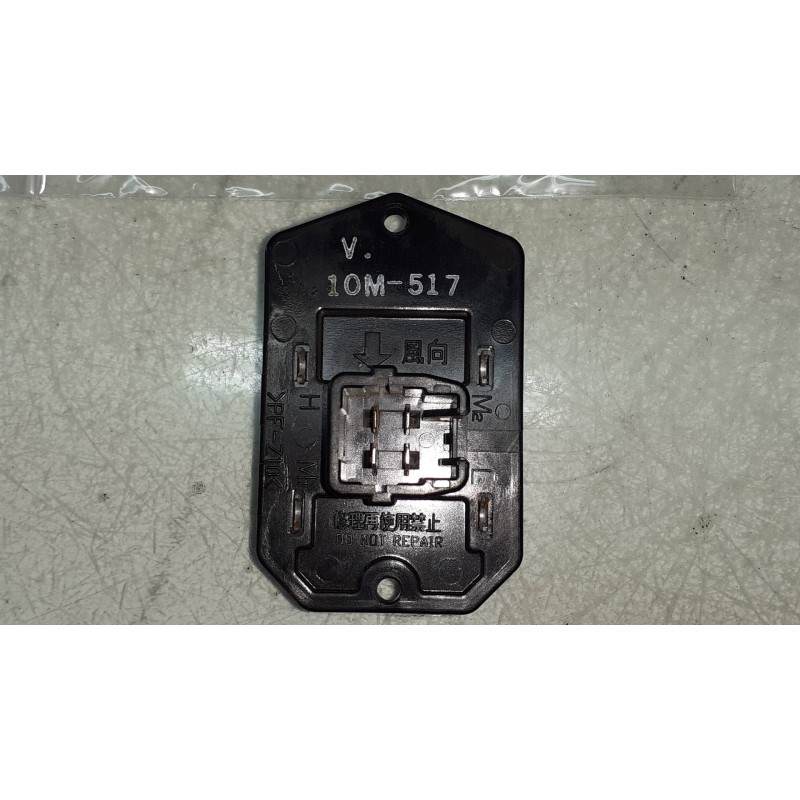 Recambio de resistencia calefaccion para toyota yaris live referencia OEM IAM 10M517  CONECTOR 4 PINES