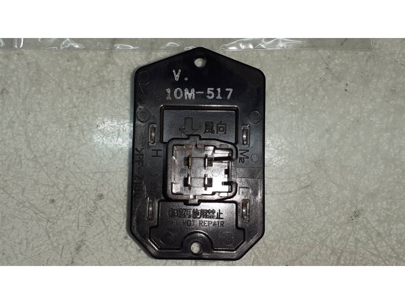Recambio de resistencia calefaccion para toyota yaris live referencia OEM IAM 10M517  CONECTOR 4 PINES