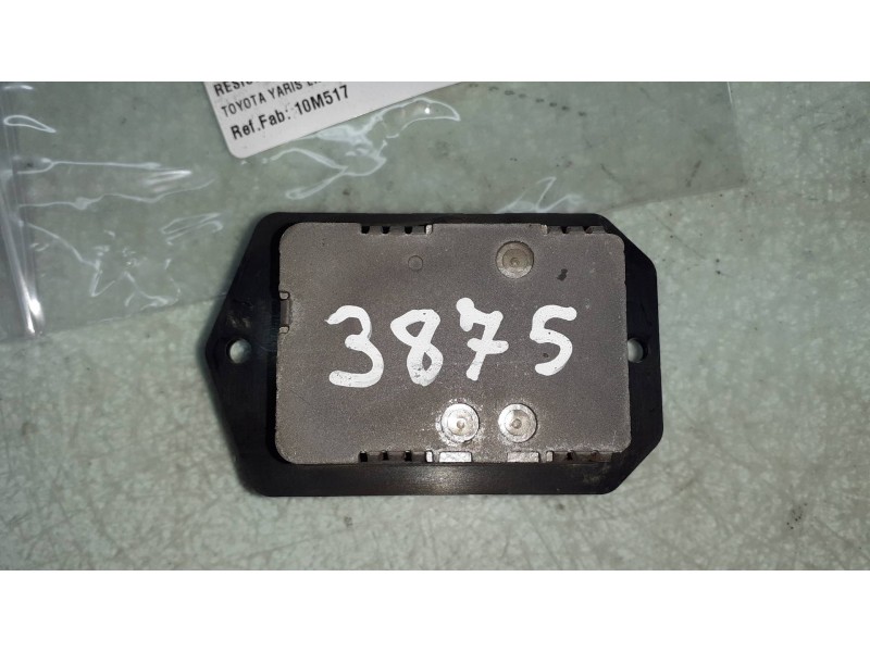 Recambio de resistencia calefaccion para toyota yaris live referencia OEM IAM 10M517  CONECTOR 4 PINES