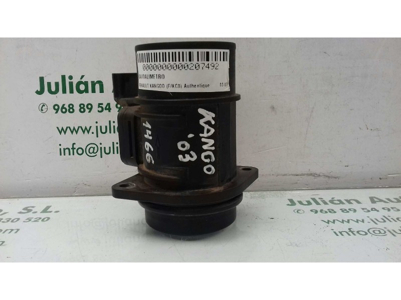 Recambio de caudalimetro para renault kangoo (f/kc0) authentique referencia OEM IAM 8200280056 5WK97006 SIEMENS VDO
