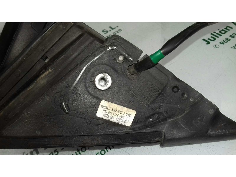 Recambio de retrovisor derecho para seat ibiza (6l1) sport referencia OEM IAM 06L1857502J W06L1857502J01C ELECTRICO