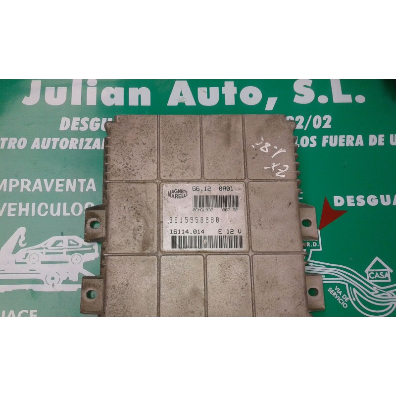 Recambio de centralita motor uce para citroen zx 1.8i sx referencia OEM IAM 9615958880 16114.014 