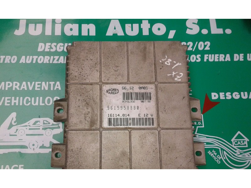 Recambio de centralita motor uce para citroen zx 1.8i sx referencia OEM IAM 9615958880 16114.014 