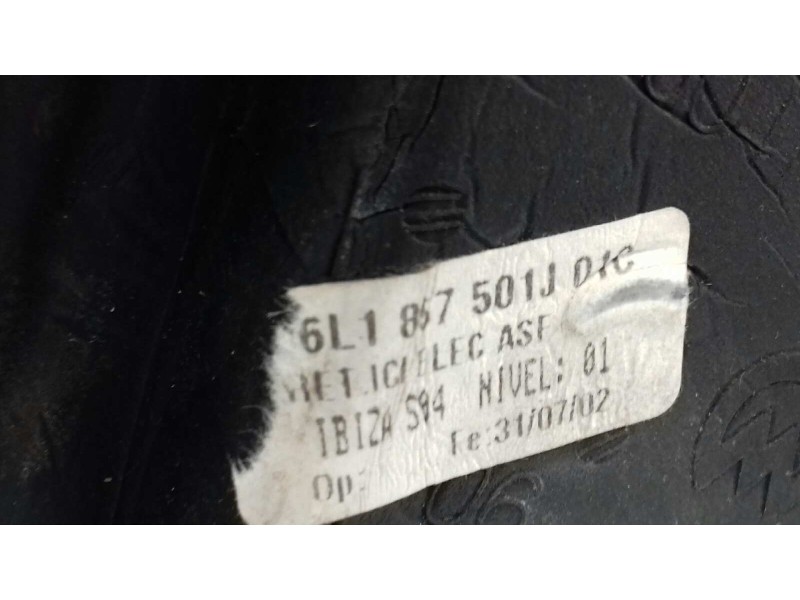 Recambio de retrovisor izquierdo para seat ibiza (6l1) sport referencia OEM IAM 06L1857501J  ELECTRICO