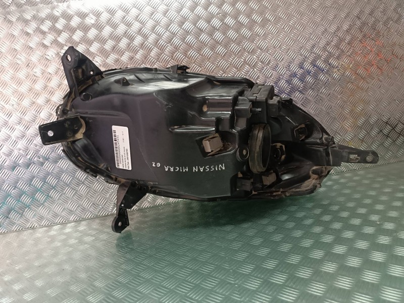 Recambio de faro derecho para nissan micra (k12e) acenta referencia OEM IAM 26010AX705 89007480  Recambio de faro derecho para nissan micra (k12e) acenta referencia OEM IAM 26010AX705 89007480