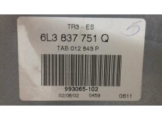 Recambio de elevalunas delantero izquierdo para seat ibiza (6l1) sport referencia OEM IAM 6L3837751Q 6L3837755J ELECTRICO 2