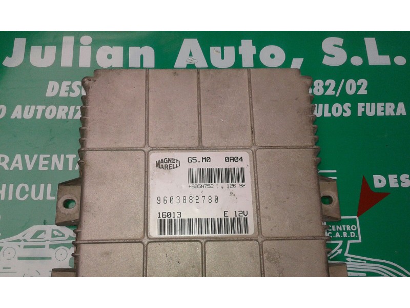 Recambio de centralita motor uce para peugeot 605 sli referencia OEM IAM 9603882780 16013 