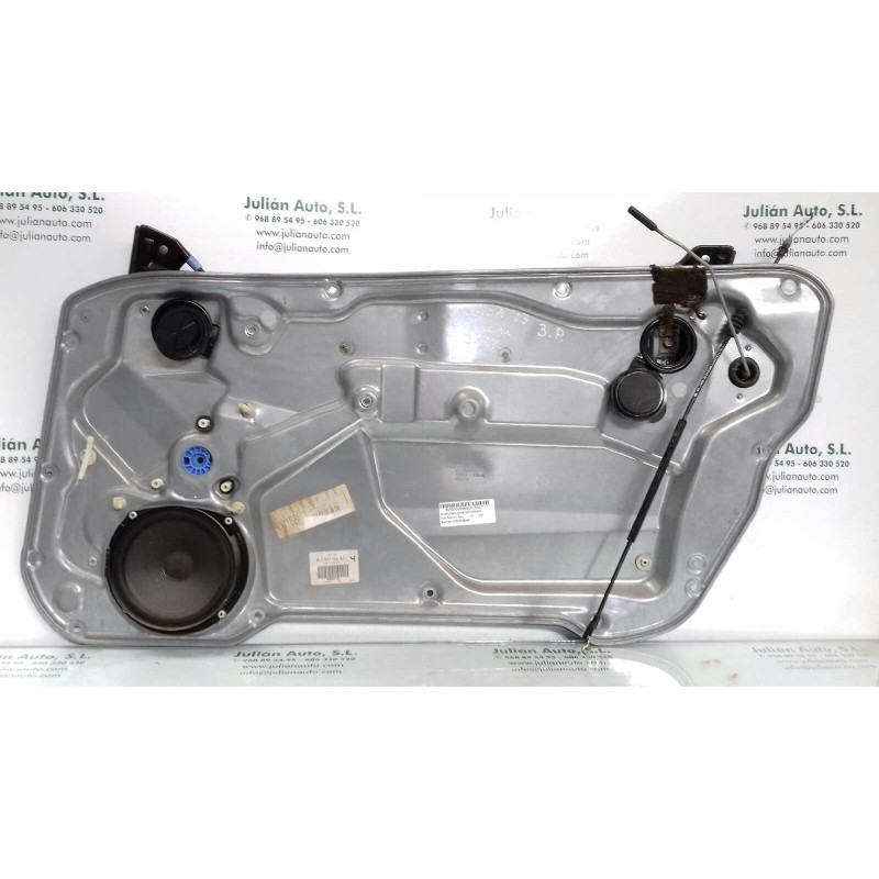 Recambio de elevalunas delantero derecho para seat ibiza (6l1) sport referencia OEM IAM 6L3837752AD 6L3837756H ELECTRICO