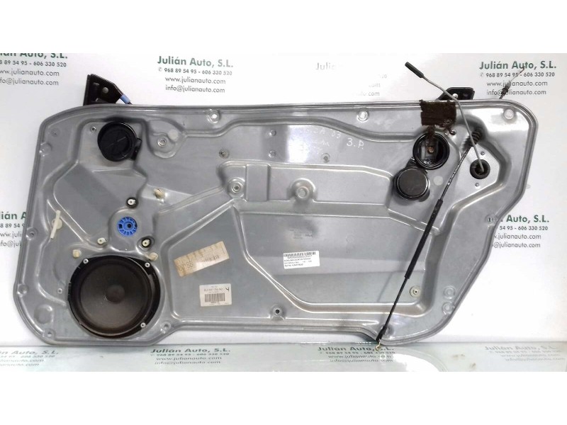 Recambio de elevalunas delantero derecho para seat ibiza (6l1) sport referencia OEM IAM 6L3837752AD 6L3837756H ELECTRICO