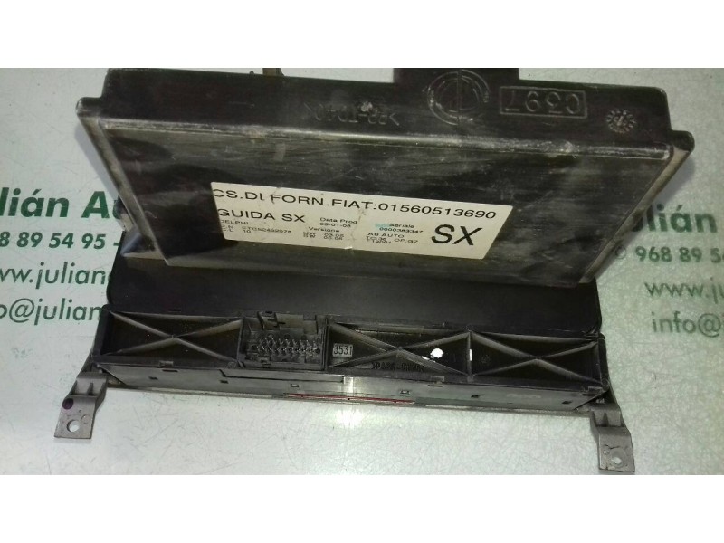 Recambio de mando climatizador para alfa romeo 147 (190) 1.9 jtd 120 collezione referencia OEM IAM 01560513690  