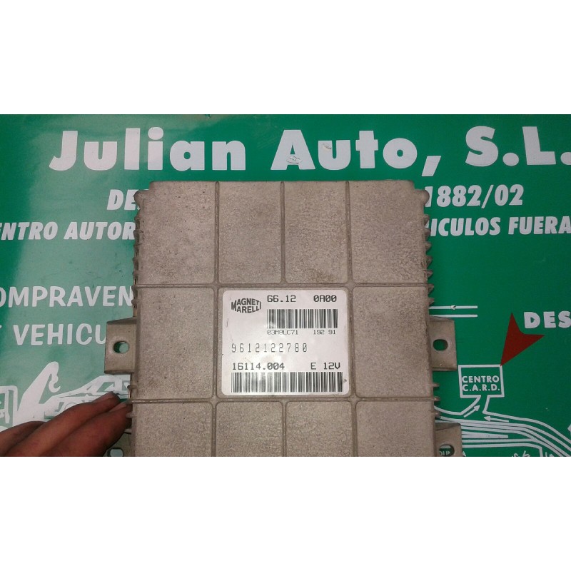 Recambio de centralita motor uce para citroen zx 1.6 armonia referencia OEM IAM 9612122780 16114.004 
