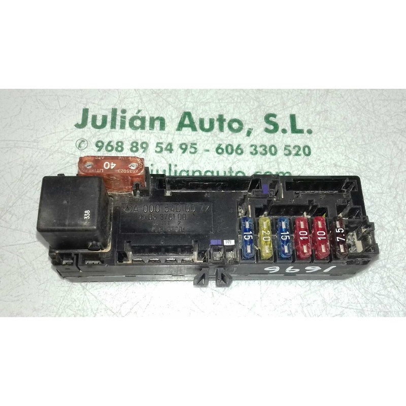 Recambio de caja reles / fusibles para mercedes-benz clase e (w210) berlina 320 (210.065) referencia OEM IAM A0005400072 0537610