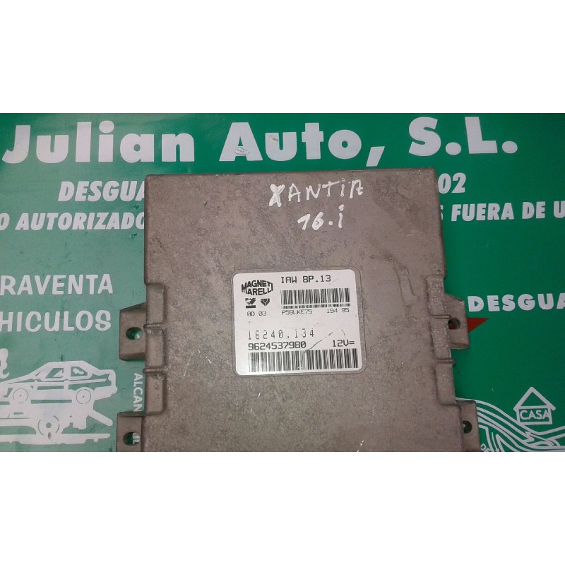 Recambio de centralita motor uce para citroen xantia berlina 1.6 sensation referencia OEM IAM 9624537980 16240.134 