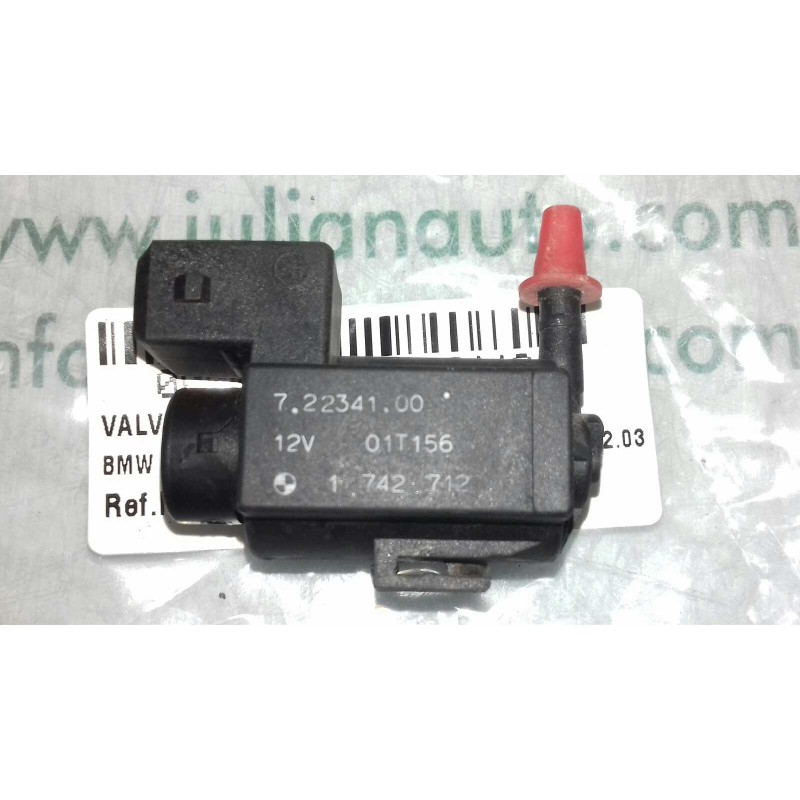 Recambio de valvula aire adicional para bmw serie 3 berlina (e46) 330d referencia OEM IAM 72234100 12V 01T156