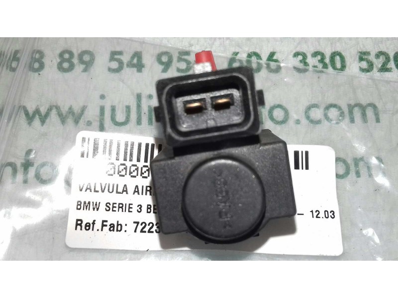 Recambio de valvula aire adicional para bmw serie 3 berlina (e46) 330d referencia OEM IAM 72234100 12V 01T156