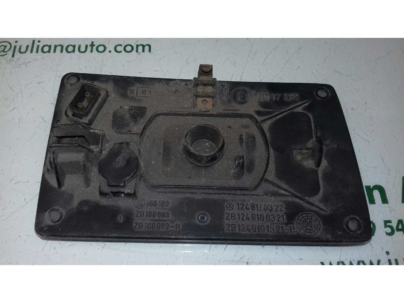 Recambio de cristal retrovisor izquierdo para mercedes-benz clase e (w124) berlina referencia OEM IAM 1248110322  TERMICO