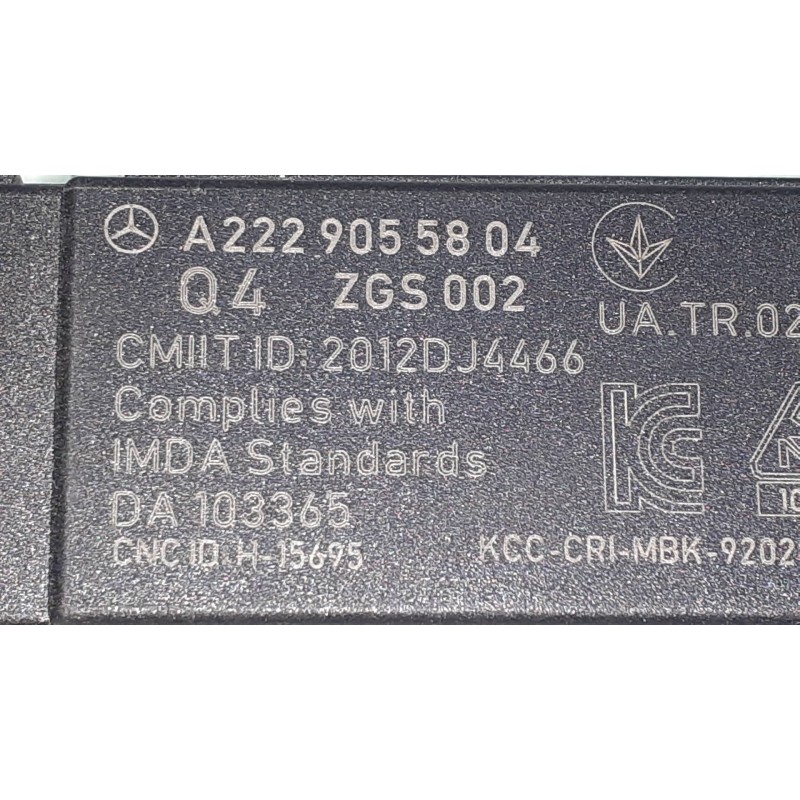 Recambio de antena para mercedes-benz clase b (w246) b 200 cdi (246.208) referencia OEM IAM A2229055904 920581212 