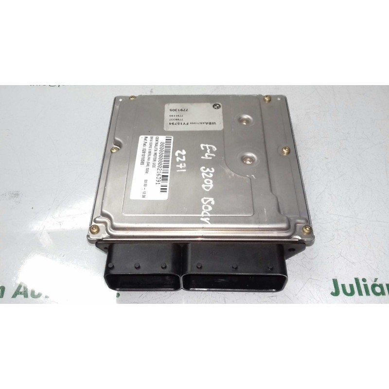 Recambio de centralita motor uce para bmw serie 3 berlina (e46) 320d referencia OEM IAM 0281010565 DDE7791190 7791305